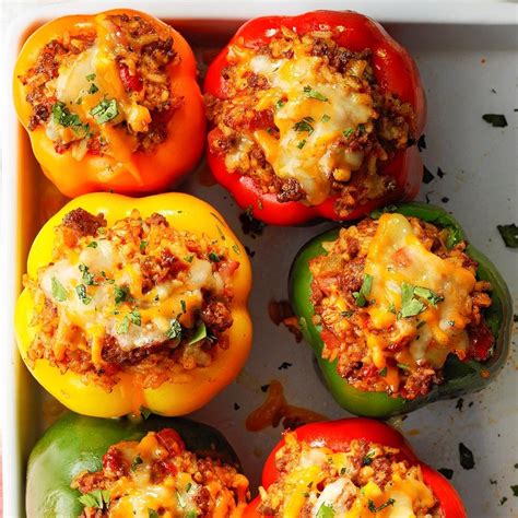 Old Fashioned Stuffed Bell Peppers Recipe How To Make It