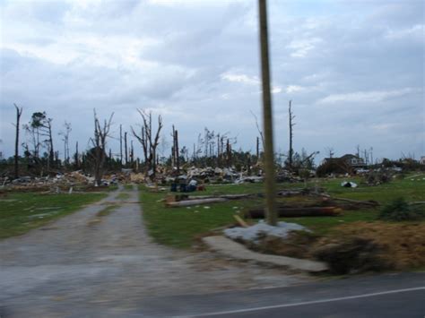 Recent Tornado Damage In Alabama