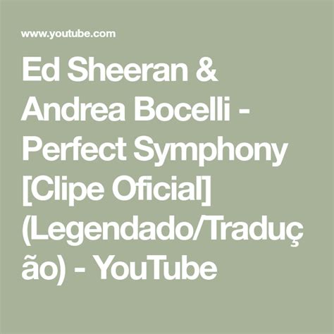Sua musica pode ser encontrada em seus no.6 collaborations. Ed Sheeran Perfect Tradução Em Portugues Baiaxar Musica ...