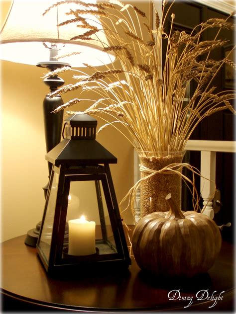 Dining Delight Fall Wheat Centerpiece