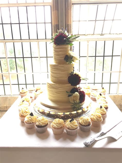 2 x (1/4 2 c. Three tier buttercream Vanilla Pod Bakery wedding cake. #cheltenham #cake #wedding | Cake ...