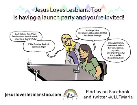 Arts By Maggie Jesus Loves Lesbians Too Volume Two Launch Party