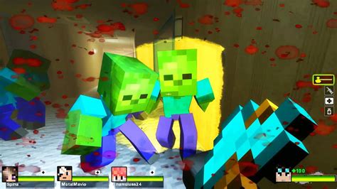 Gli Zombie Di Minecraft Invadono La Vita Reale Youtube