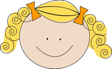 Blonde Girl Clipart Clipart Suggest