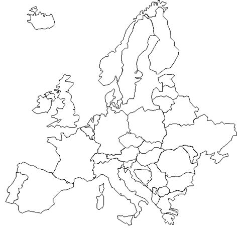 Printable Blank Map Of Europe Printable Maps Images