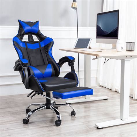 Pc Gaming Chair For Adults Large Size High Back Computer Desk Office