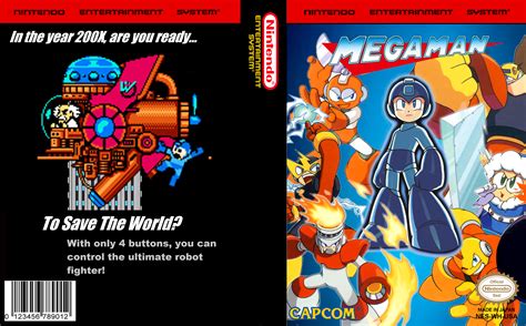 Viewing Full Size Mega Man Box Cover