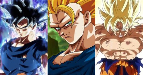 Dragon Ball 10 Best Goku Transformations Ranked From Lamest To Coolest
