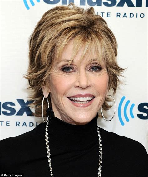 Jane fonda hairstyles back view. Jane Fonda, 75, makes exercise 'fun and easy' as she ...