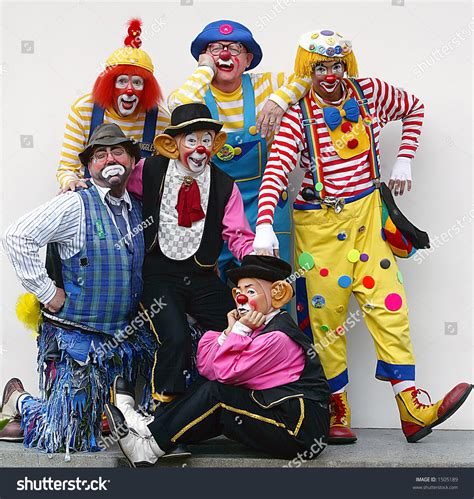 Group Clowns Stock Photo 1505189 Shutterstock