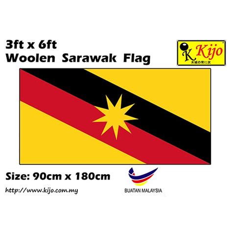 Bendera sabah, kota kinabalu, sabah. Bendera Sarawak - Peluang Bisnis