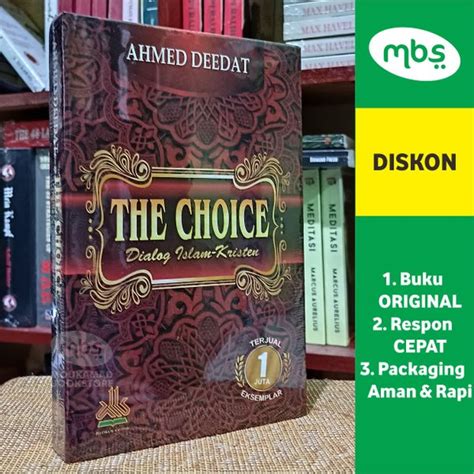 Jual Buku The Choice Dialog Islam Kristen Ahmed Deedat Di Lapak