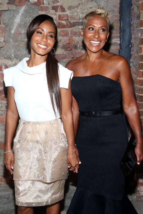 The pair's relationship is more complicated than you might think. She Get's It From Her Mama: Actress Jada Pinkett-Smith and ...