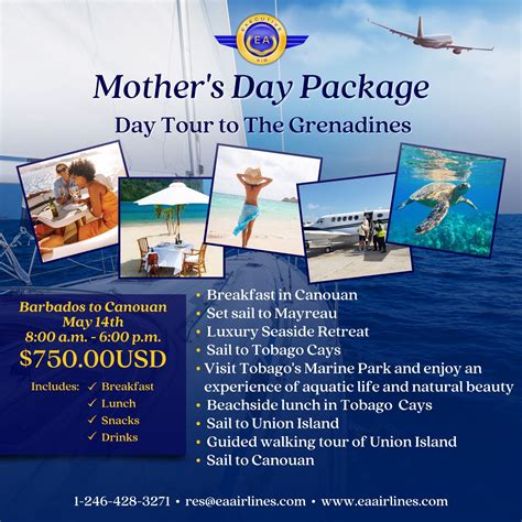 ae airlines mothers day package what s on in barbados 2023 05 14