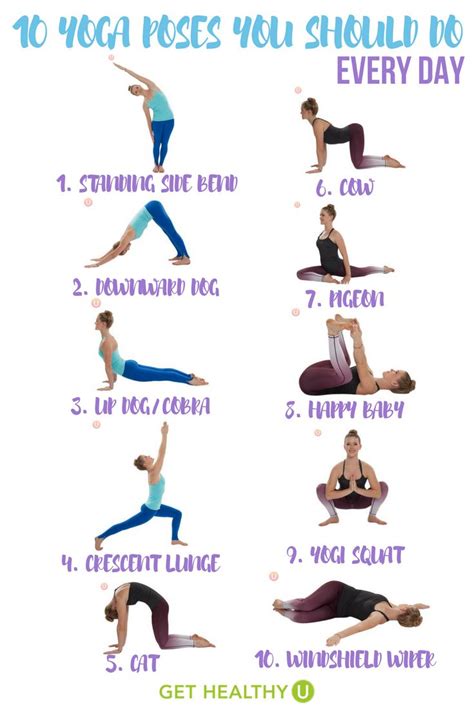 This Simple Yoga Workout Gives You 10 Yoga Poses You
