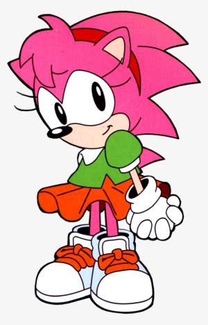 Classic Amy Rose Rosy The Rascal And Amy Rose Transparent Png