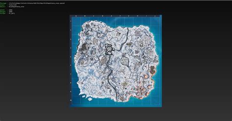 New Snow Map Leaked In The V710 Files For Fortnite Battle Royale