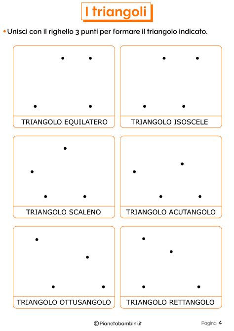 Teoremi trigonometrici sul triangolo rettangolo. Esercizi sui Triangoli per la Scuola Primaria | Triangoli ...