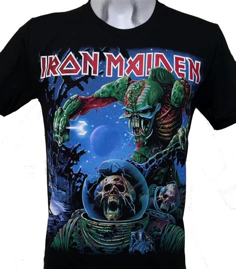 Iron maiden are an english heavy metal band formed in leyton, east london, in 1975 by bassist pioneers of the new wave of british heavy metal movement, iron maiden achieved initial success. Iron Maiden t-shirt The Final Frontier size XL - RoxxBKK