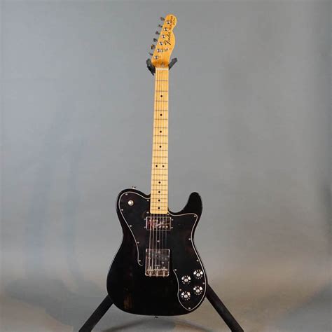 Fender Classic Series 72 Telecaster Custom Maple Black 2002 Used