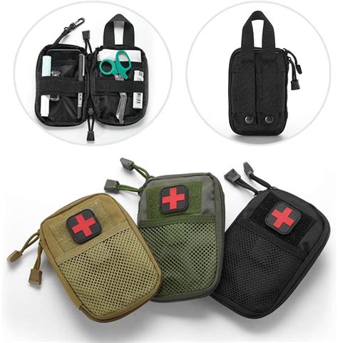 Liviqily Tactical Medical Kit Molle Accessory Kit Camping First Aid