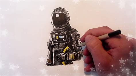 How To Draw Dark Voyager From Fortnite Drawing Dark V