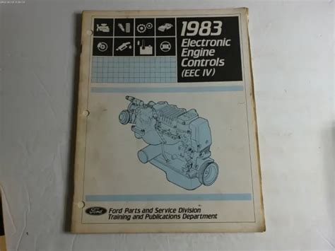 1983 Ford Electronic Engine Controls Eec Iv Service Training Manual 4