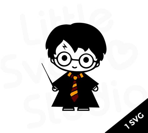 Harry Potter Cartoon Svg - Free SVG Cut Files