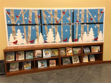 Winter Reading Library Bulletin Boards Classroom Boards Winter