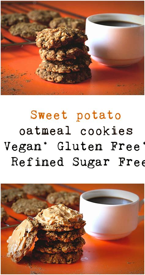 Coat a baking sheet with cooking spray. Easy Sweet Potato Oatmeal Cookies | Recipe | Sweet potato ...