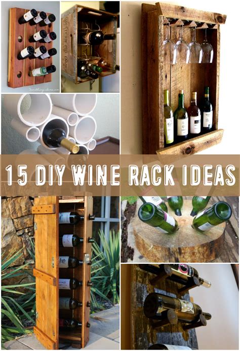 15 Amazing Diy Wine Rack Ideas The Craftiest Couple Diy Wine