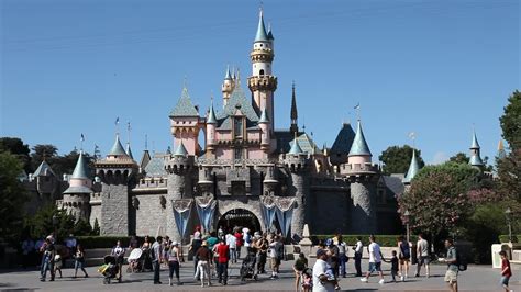 Disneyland In Anaheim In Orange County In California Stock Footage