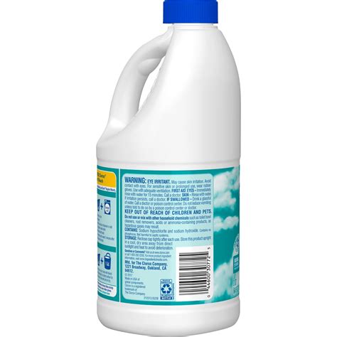 Clo30772each Clorox® Clorox Scented Bleach Concentrate Liquid 64