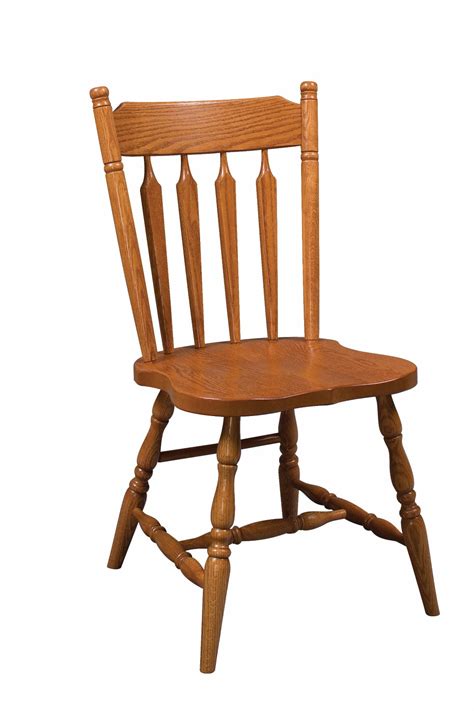 A long, sturdy table makes room for everyone to enjoy a meal by the crackling fire. Colonial Arrowback Chair - Town & Country Furniture
