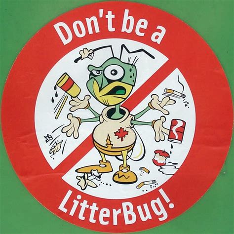 Dont Be A Litterbug Tom Magliery Flickr
