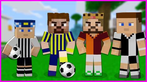 FUTBOLCU ARDA VS FUTBOLCU RÜZGAR Minecraft ZENGİN FAKİR HAYATI