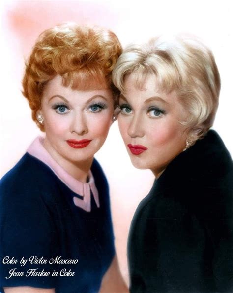 Lucille Ball And Ann Sothern Color By Victor Mascaro Lucy Ilovelucy Annsothern Lucilleball