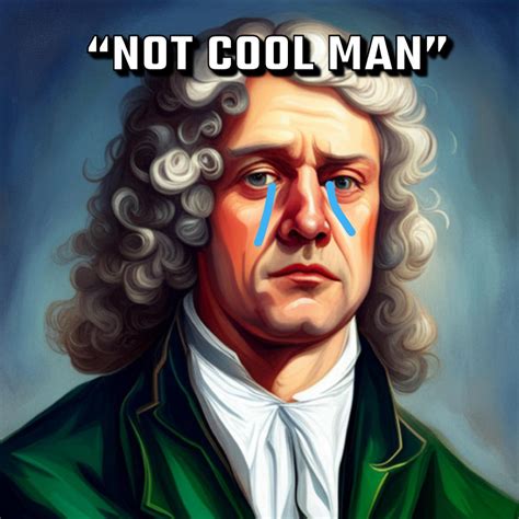 Sorry Sir Isaac Newton