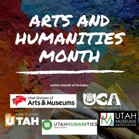 October Is Arts And Humanities Month — Arts Council Park City Summit