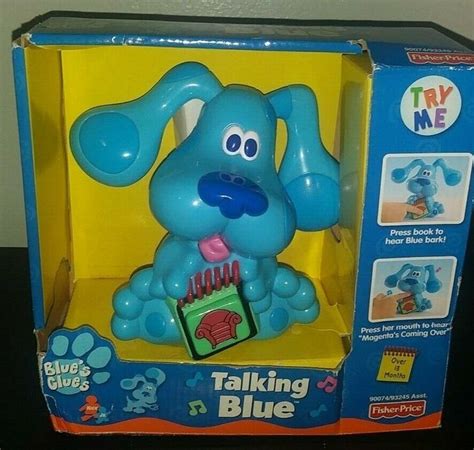 Details About Vintage 2000 Mattel Fisher Price Blues Clues Dog Talking