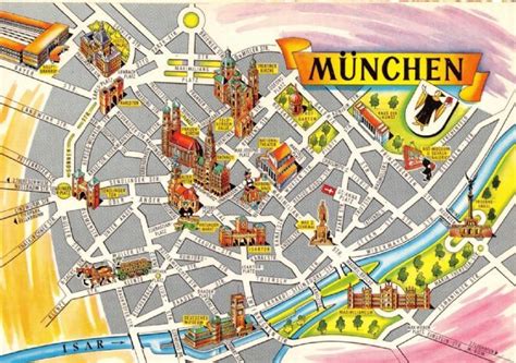Tourist Map Of Munich