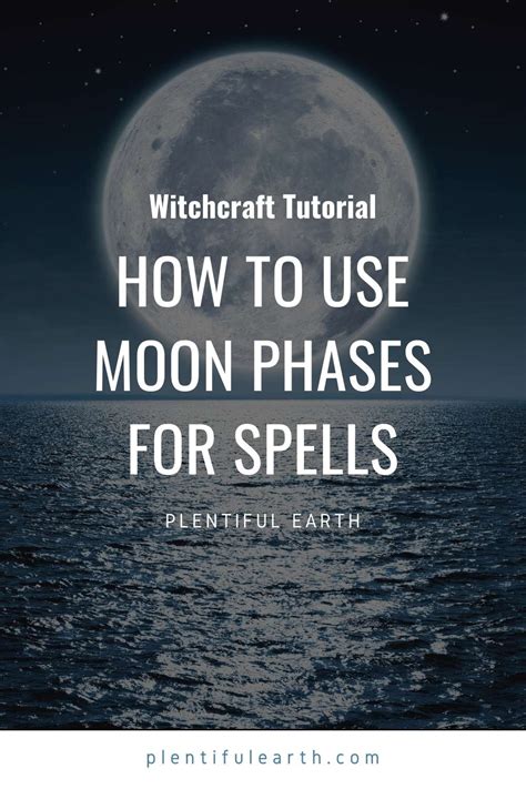 How To Use The Moon Phases For Spells And Magick