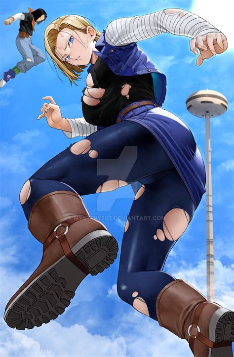 Sexy Android 18 By Mystery2ut On Deviantart