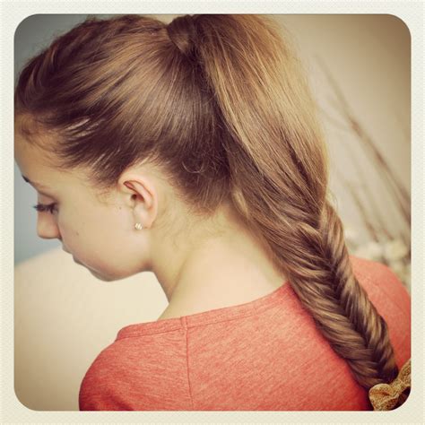 Maybe you would like to learn more about one of these? Fluffy Fishtail Braid | Hairstyles for Long Hair - Cute ...