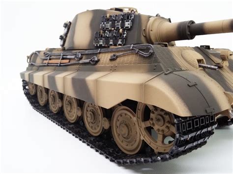 Torro King Tiger Henschel Turret Metal Edition Airsoft 2 4GHz RTR RC