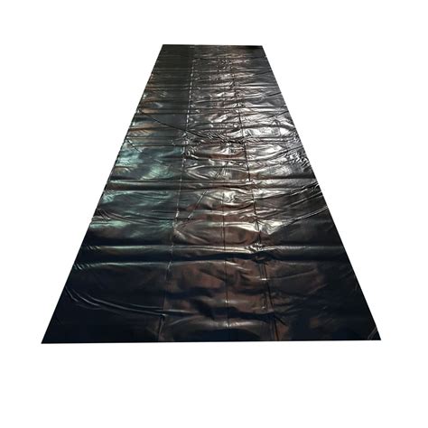 Black Extra Heavy Duty Polythene Plastic Sheeting Dpm Dpc Damp Proof