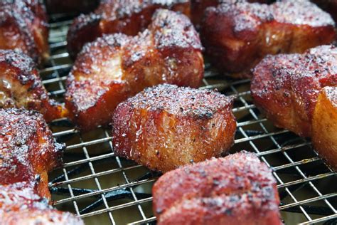 Smoked Bbq Pork Belly Burnt Ends Recipe Jess Pryles