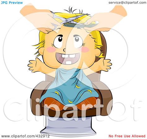 Royalty Free Rf Clipart Illustration Of A Baby Getting Their First