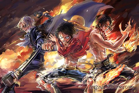 Collection image wallpaper one piece dual monitor wallpaper. zzyzzyy's print shop | 【Epic】ASL - One Piece | Online ...