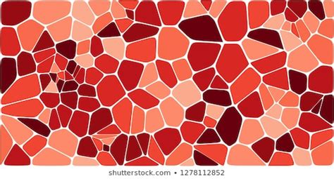 Stained Glass Colorful Voronoi Fillet Vector Stock Vector Royalty Free